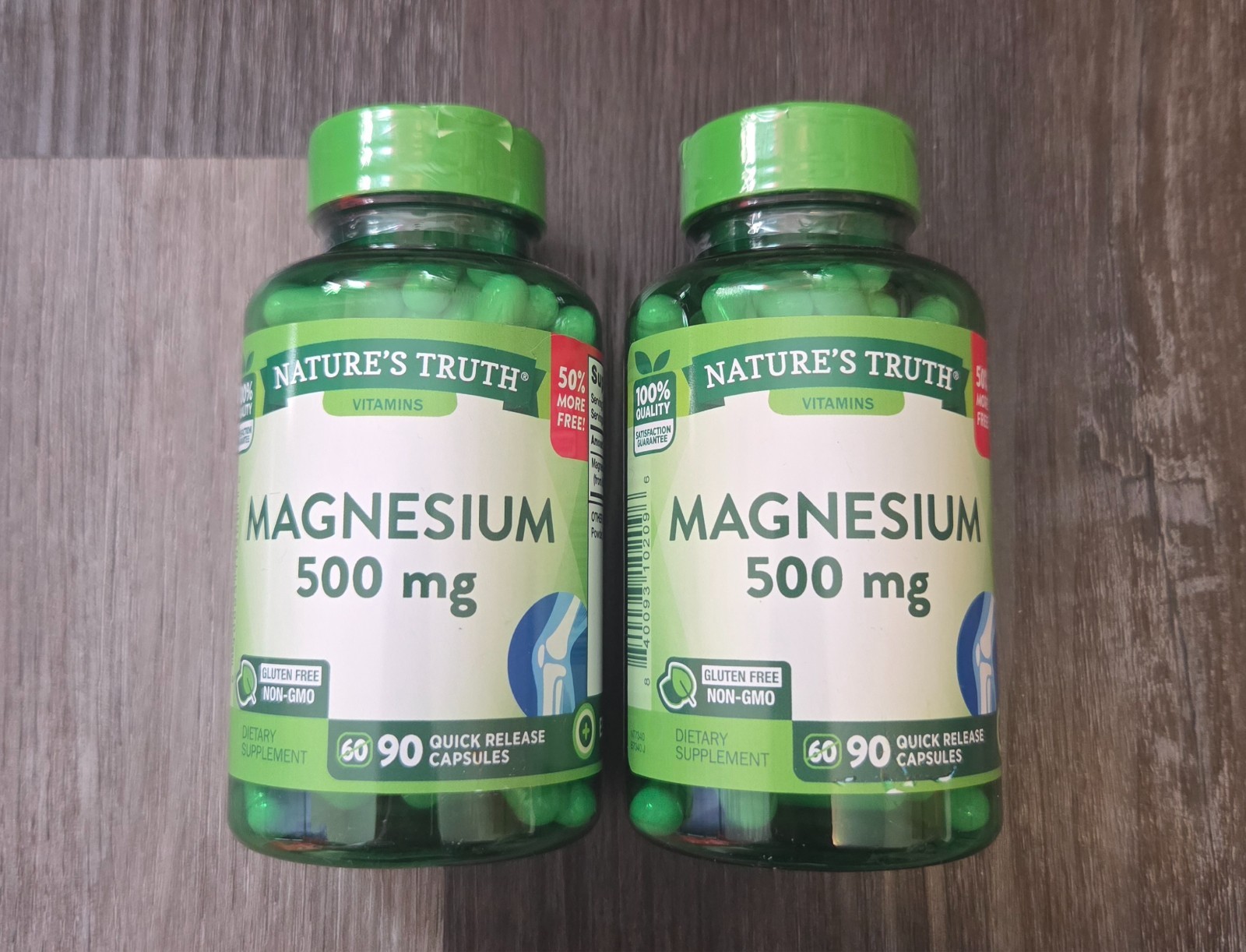 Nature’s Truth Magnesium Oxide 500 mg 90 Count