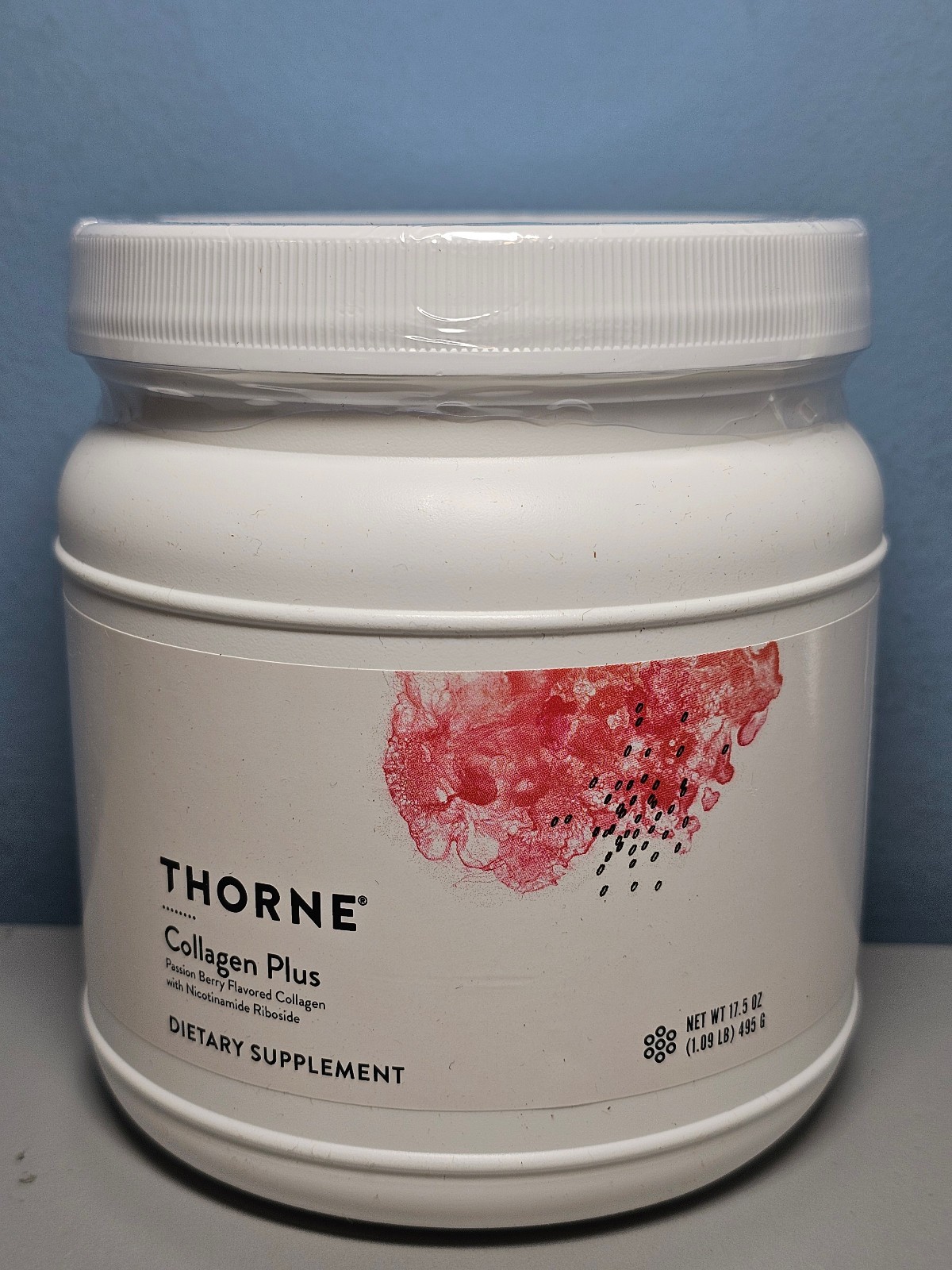 Thorne Collagen plus – Passion Berry – 17.5 OZ – Exp 12/26 – New! Sealed!