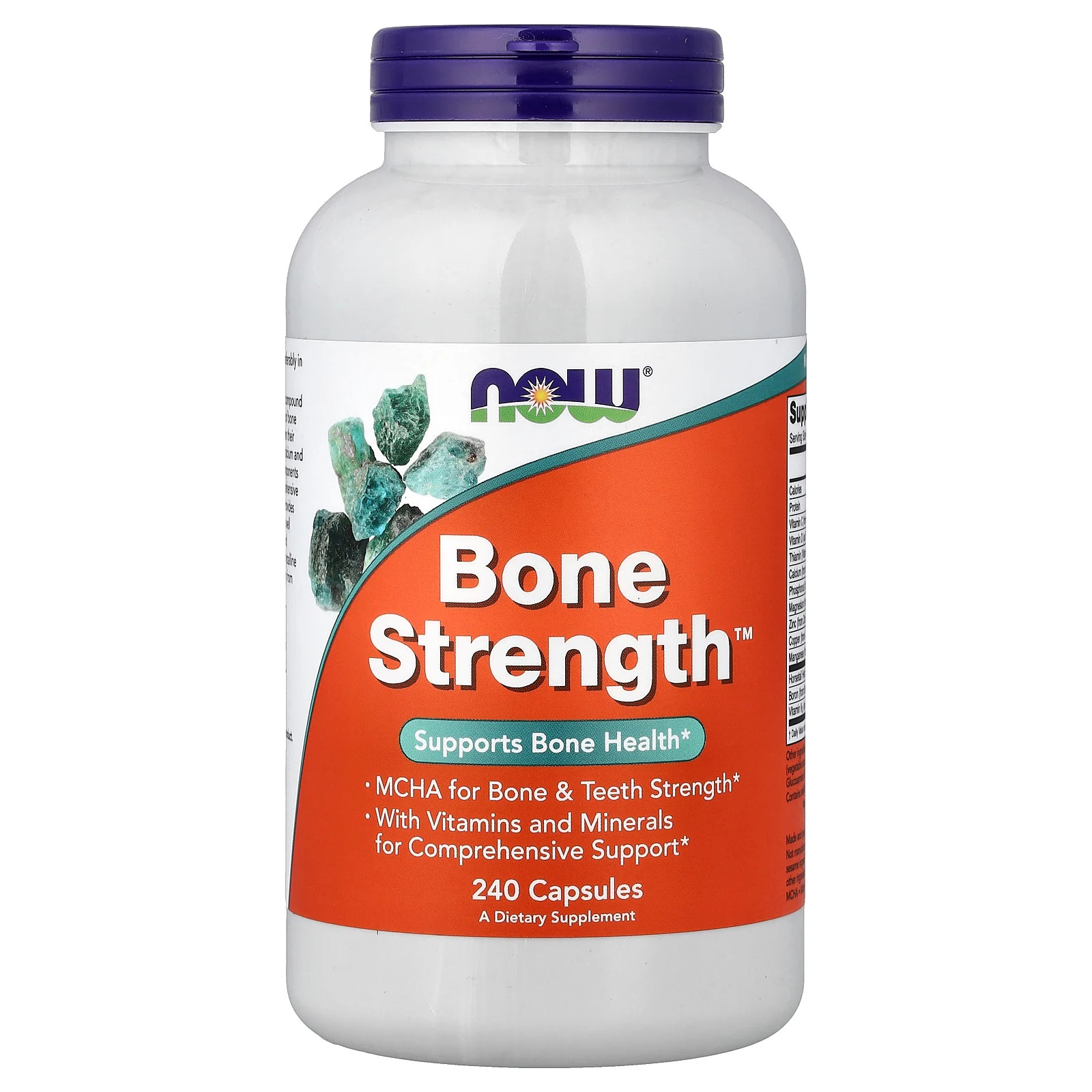 Now Foods Bone Strength 240 Capsules GMP Quality Assured