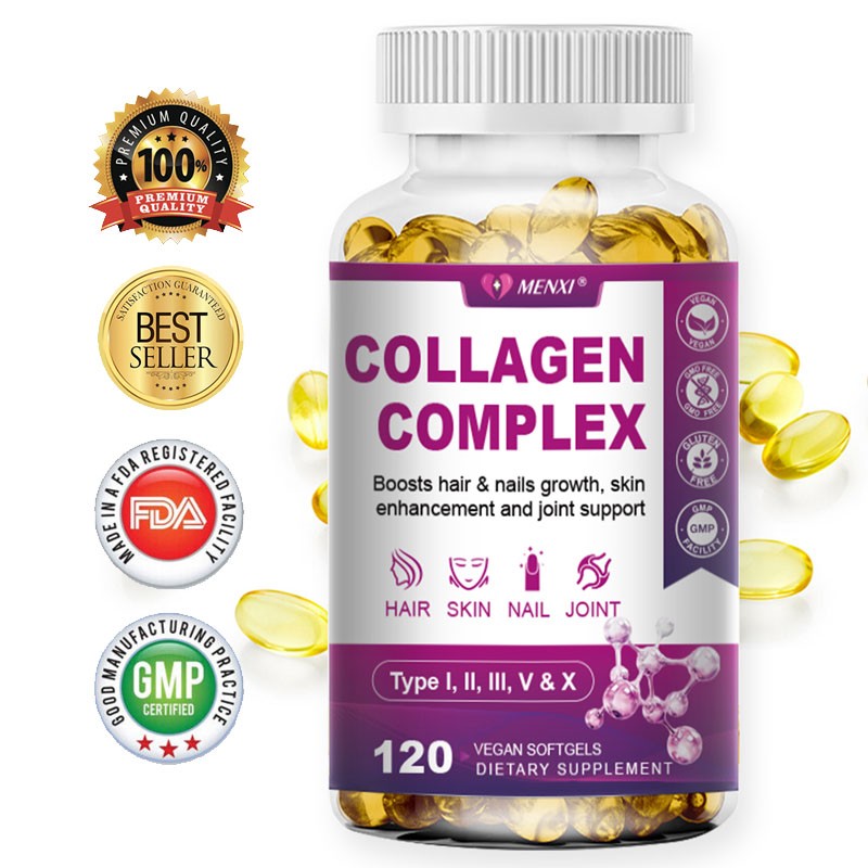 Premium Collagen 2000MG – Supports Skin, Hair, Nails & Joint Health | 120 Caps