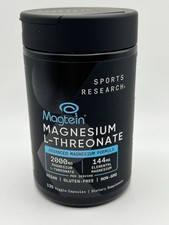 Sports Research Magtein Magnesium L-Threonate 2000 mg 135 Veggie Capsules