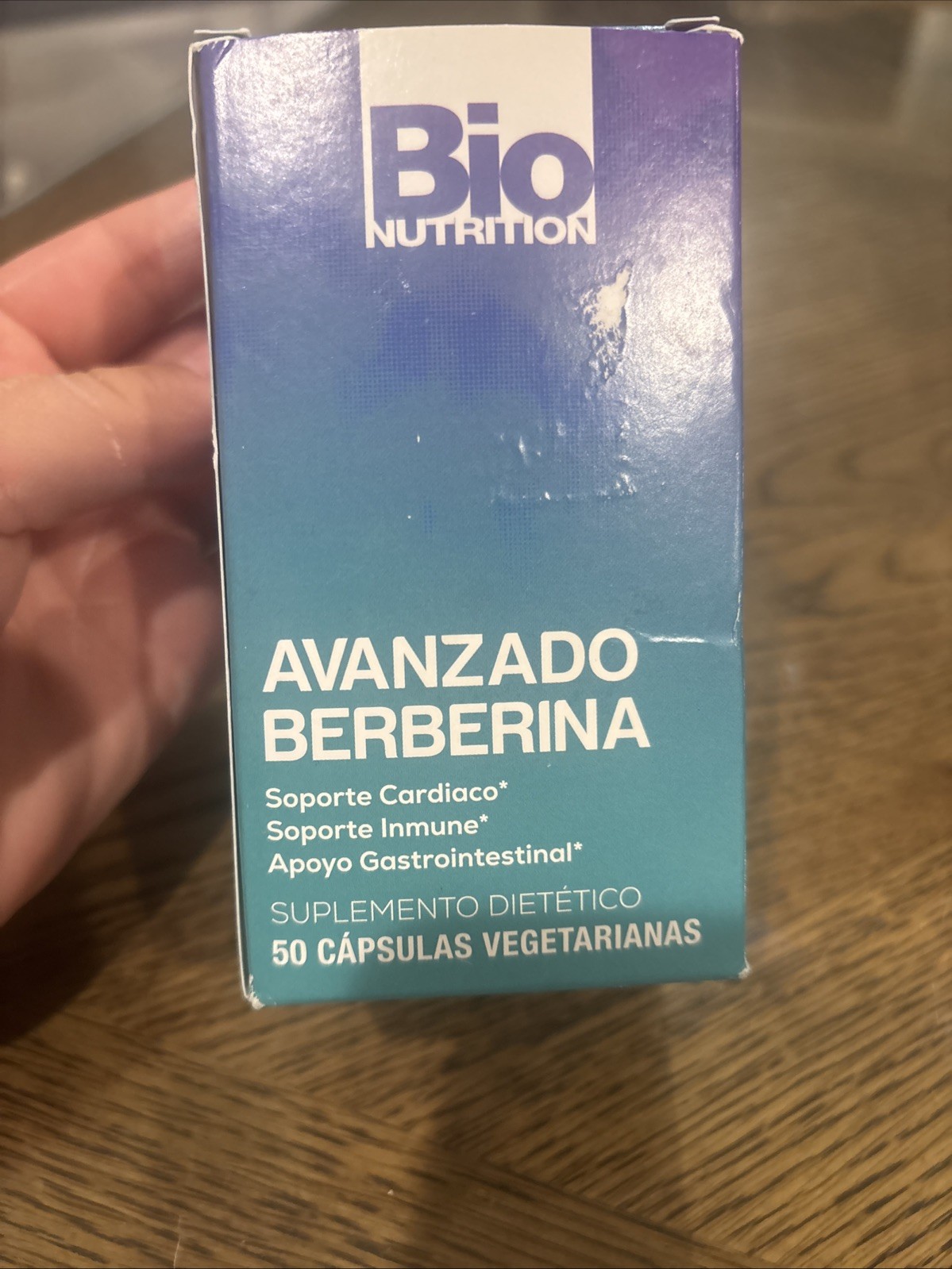 Bio Nutrition Advanced Berberine  50 veg caps 1200 mg Cardiac Support Exp 07/27
