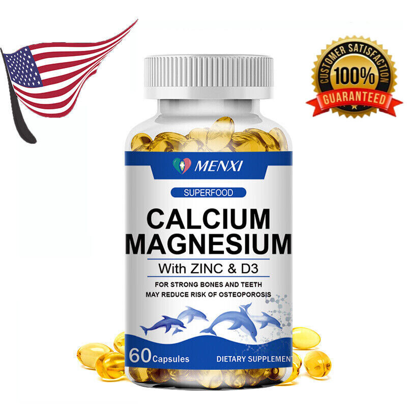 Calcium Magnesium Zinc with D3 Magnesium Glycinate Complex – Bone Immune Support