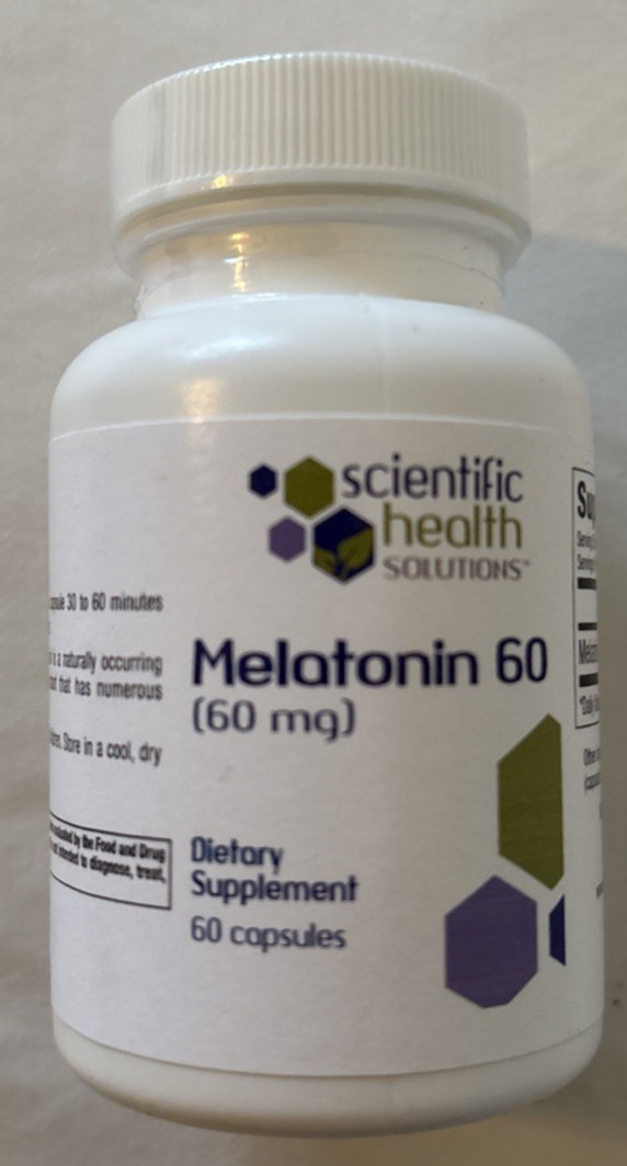 Scientific Health Solutions 60mg Melatonin High Dosage