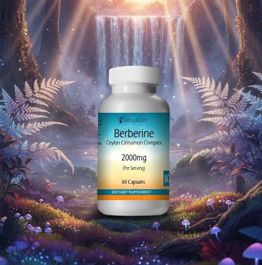 Berberine capsules 2000mg servings-ship from USA