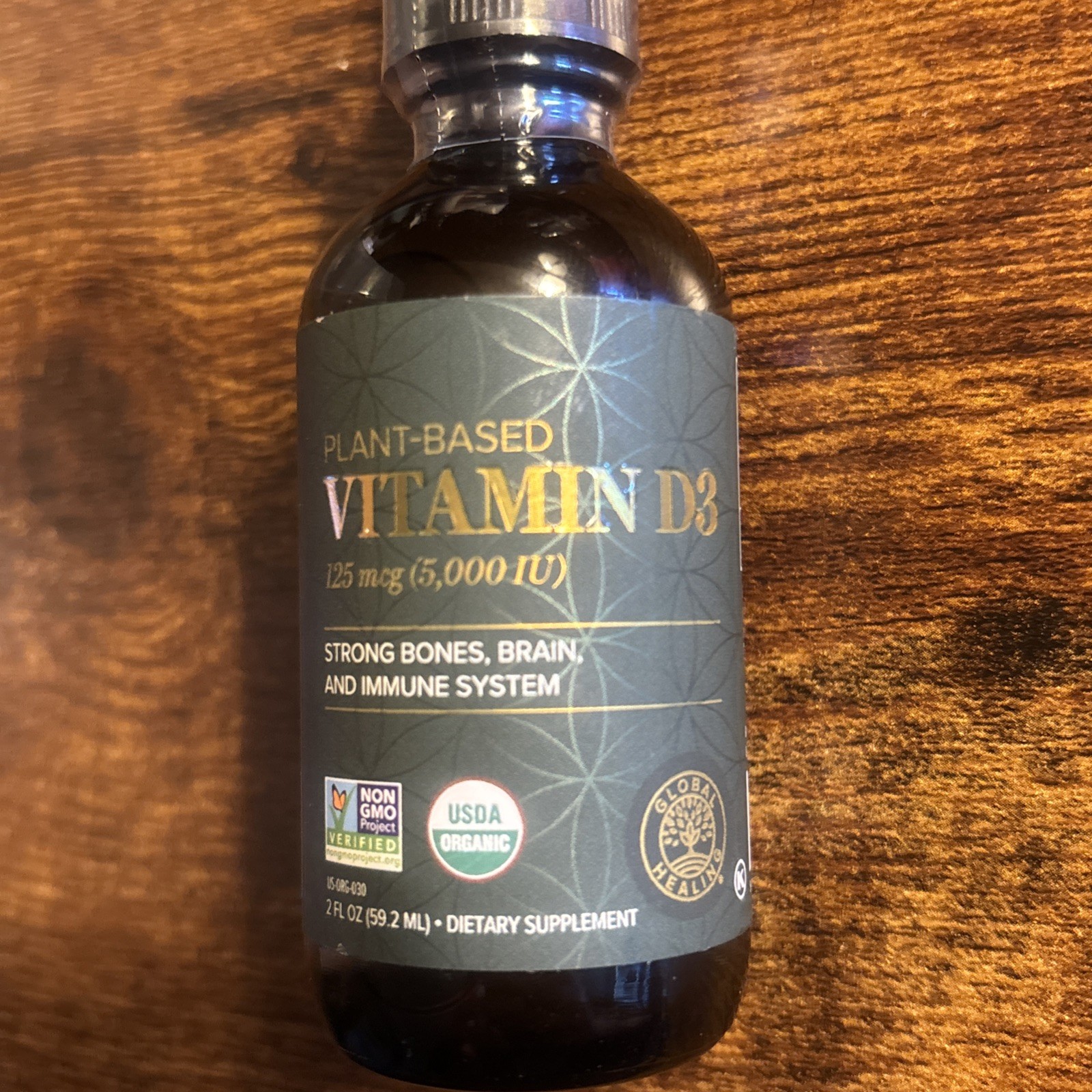 Global Healing Center  B12, 5000 mcg, 3-in-1 Organic Liquid Vitamin B12,  (2 Oz)