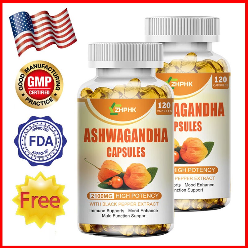 Ashwagandha KSM-66 extract helps alleviate anxiety stress in cognitive nerves