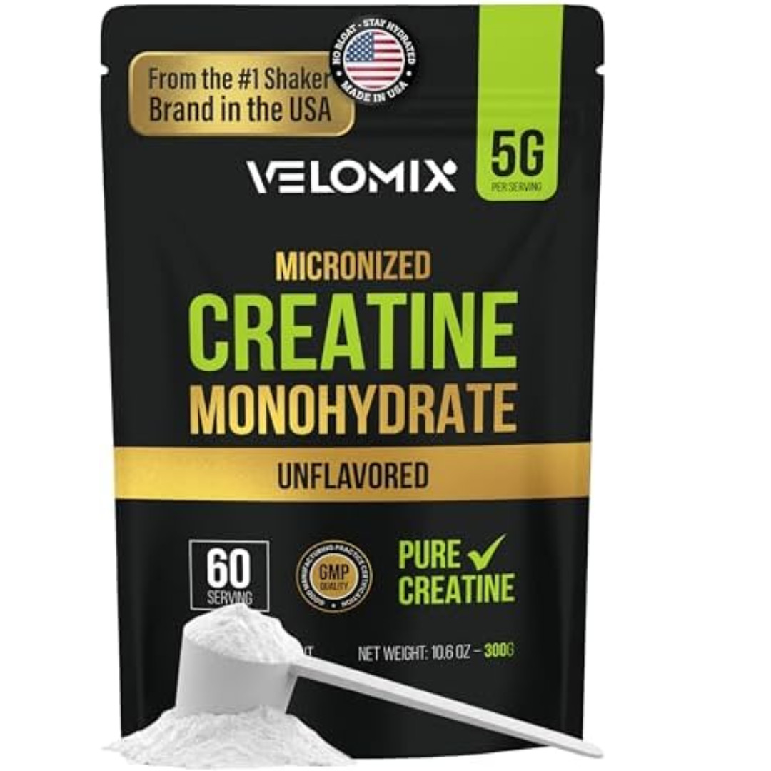 Micronized Creatine Monohydrate Powder – 100% Pure Creatine Powder Unflavored an