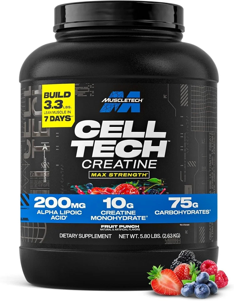 Muscletech Creatine Monohydrate Powder – Cell-Tech Creatine Powder Post Workout