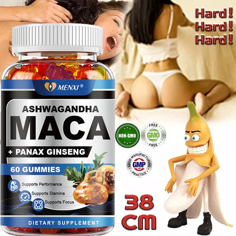 BEST-MALE ENLARGER THICKER LONGER BIGGER 4″ GROWTH ENLARGEMENT 120 GUMMIES