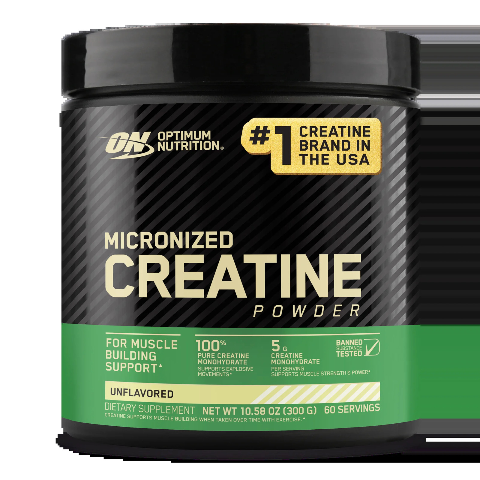 Micronized Creatine Powder, Unflavored 60 Servings