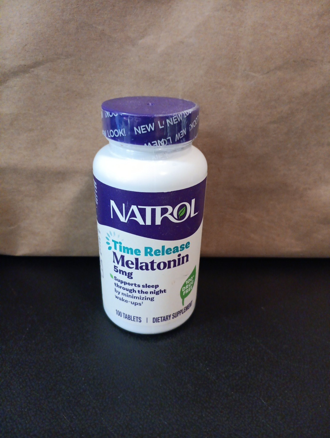 Natrol – Melatonin – Time Release – 5 mg – 100 Tabs –