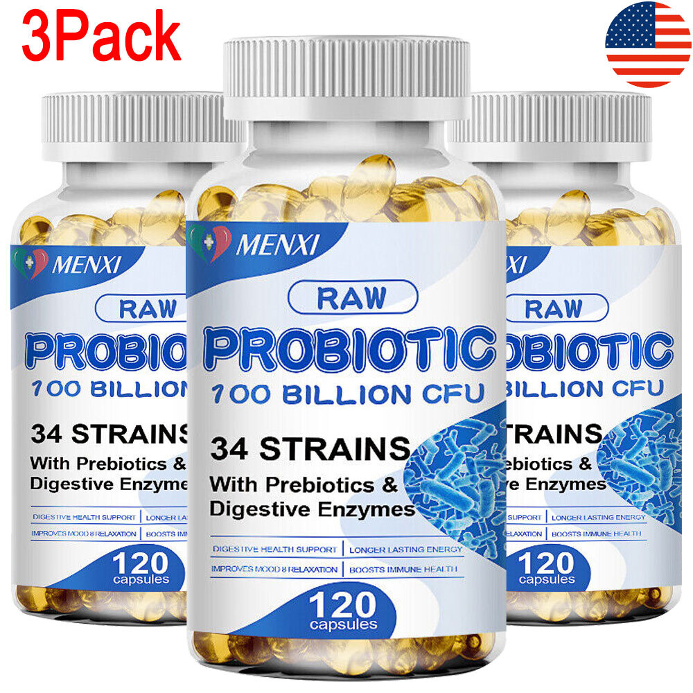 ULTRA PROBIOTIC 100 Billion CFUs 360 capsule NOW ULTIMATE FLORA PRIMAL NATURAL