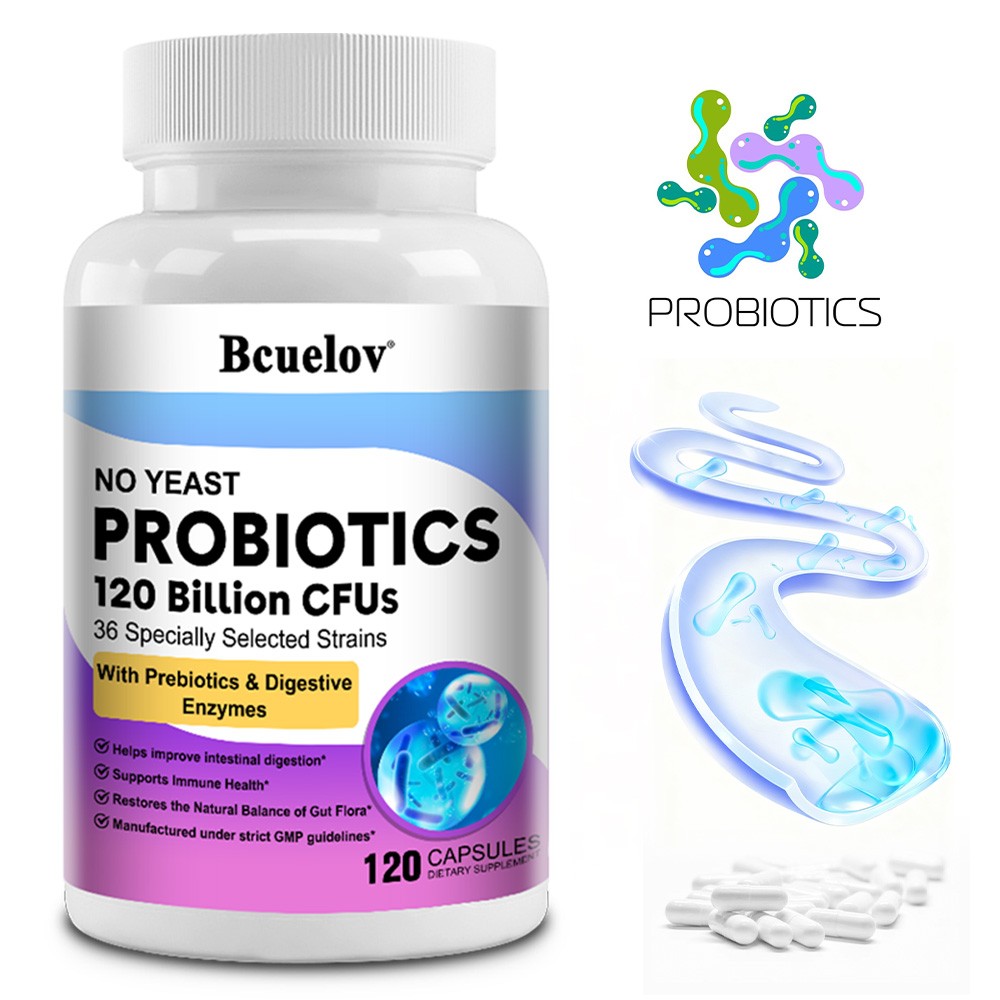 Probiotics 120 Billion CFUs 120 Capsules Digestive,Gut,Immune