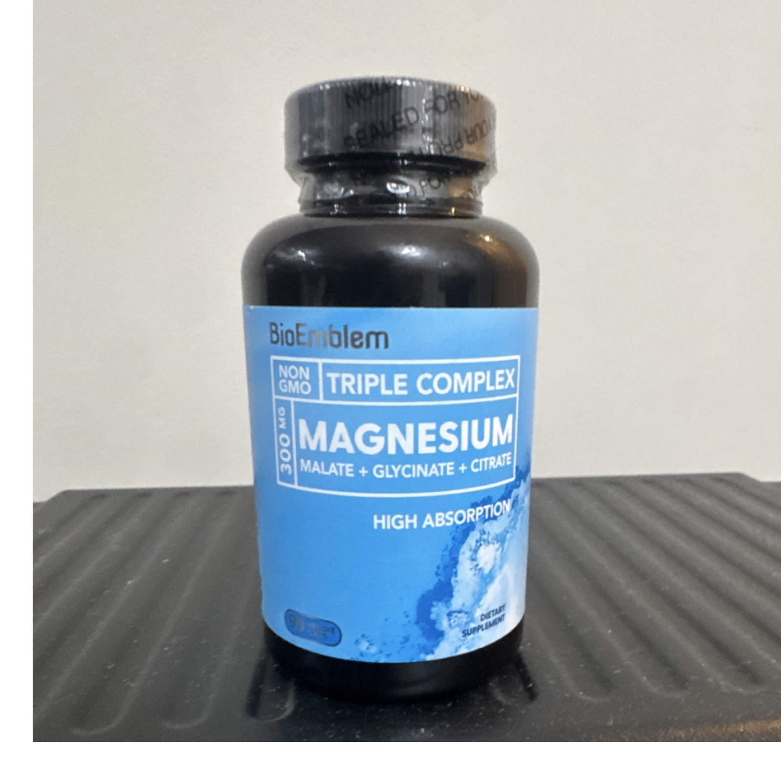 BioEmblem Triple Complex Magnesium Malate Glycinate Citrate 300mg Capsules