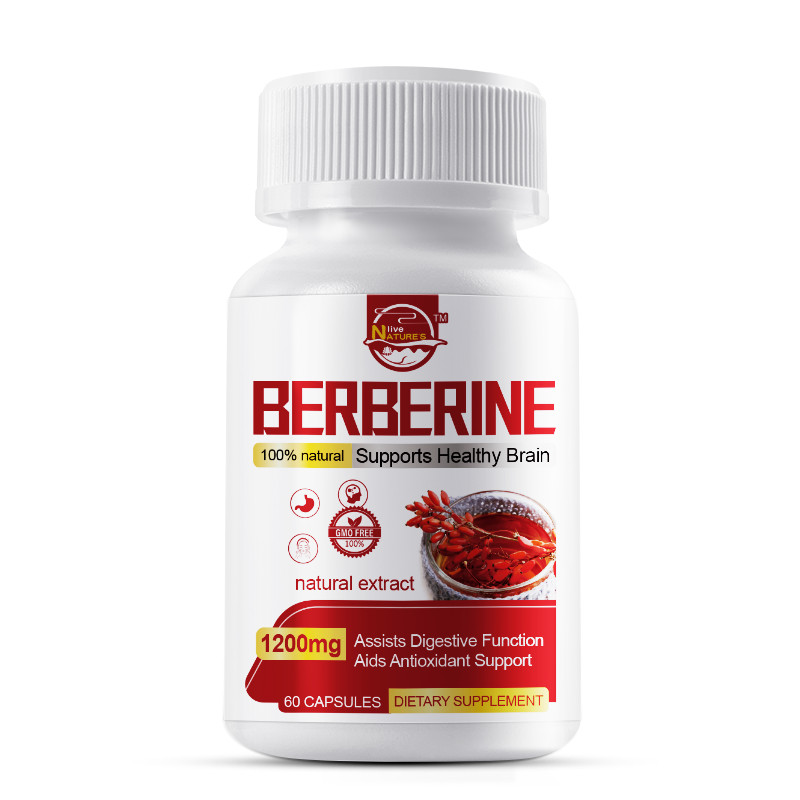 Berberine HCL 1200mg Supplement – Berberine HCI Capsules High Absorption Health