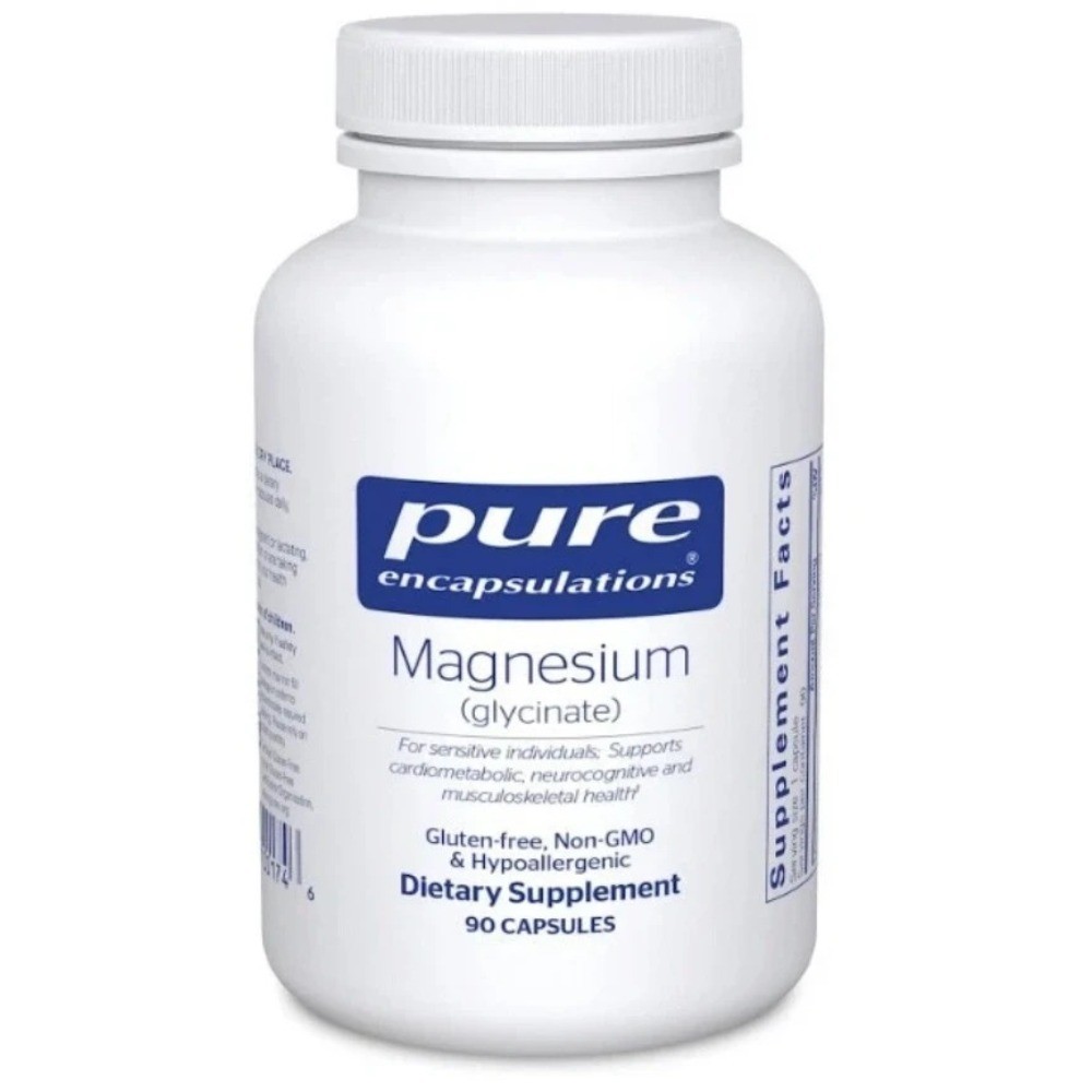 Pure Encapsulations Magnesium Glycinate,90 capsules, 120 mg