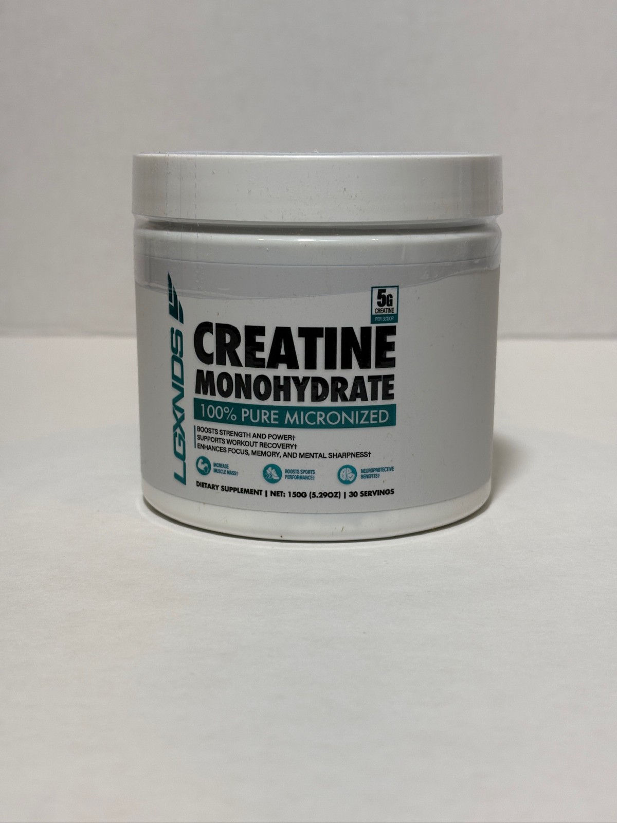 Creatine Monohydrate 100% Pure Micronized Powder 150g 30 Servings New