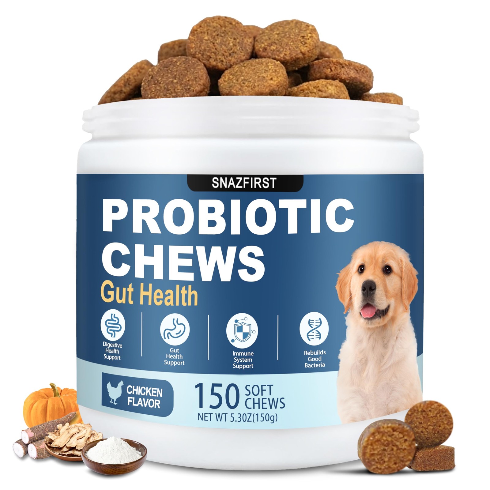 Probiotics for Dogs, Dog Probiotics Chews for Digestive Health & Gut Health, …