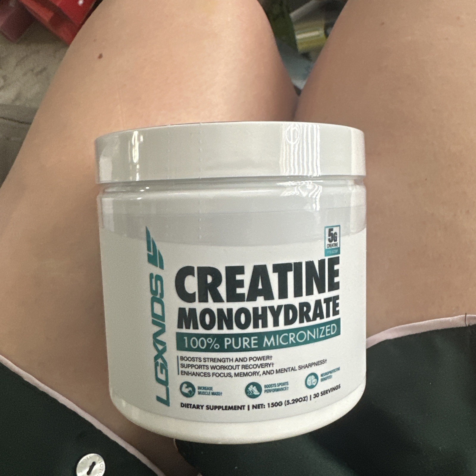 Creatine Monohydrate 150g LGXNDS. 100%pure Micronized