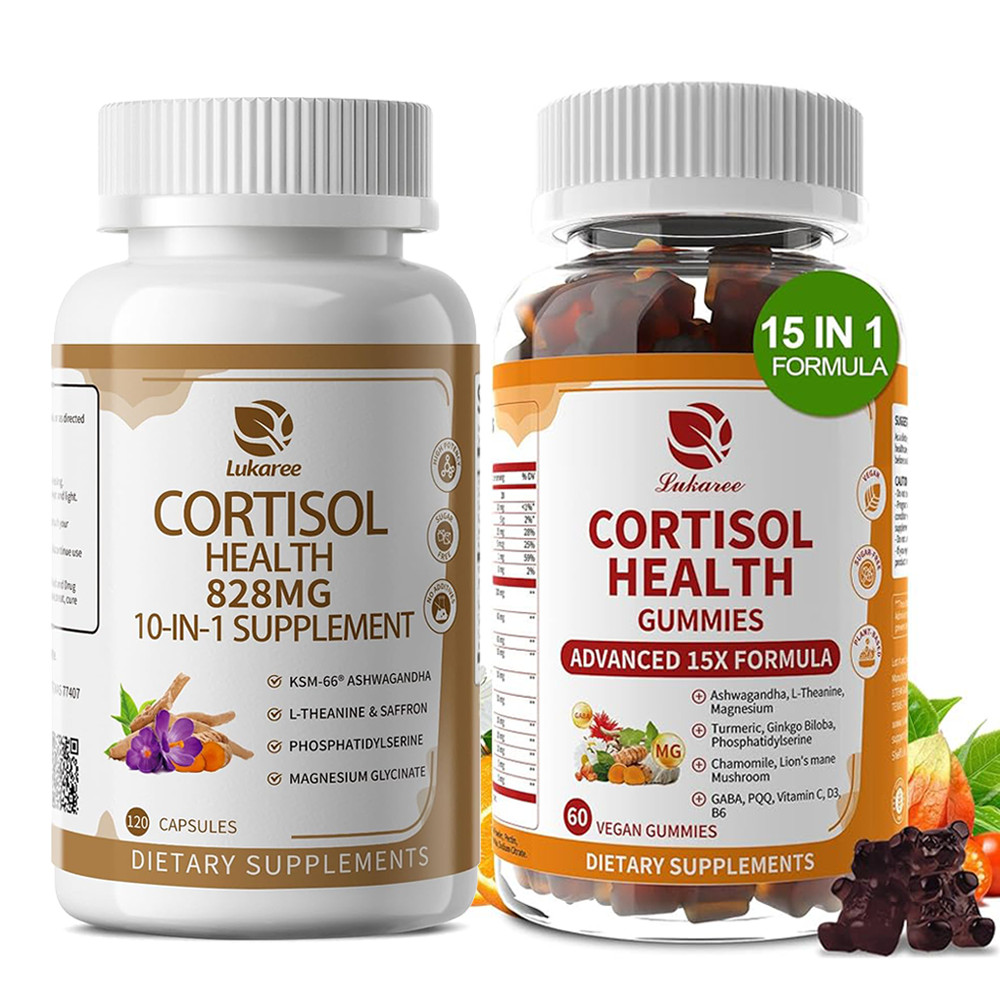 Cortisol Supplements Cortisol Reducer Manager Support Mood, Focus, Sleep