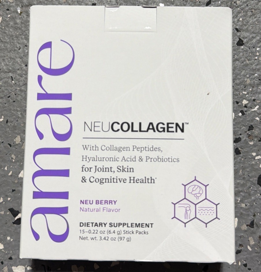 Amare Neucollagen Peptide, Probiotics Neu Berry Dietary Supplement FREE SHIPPING