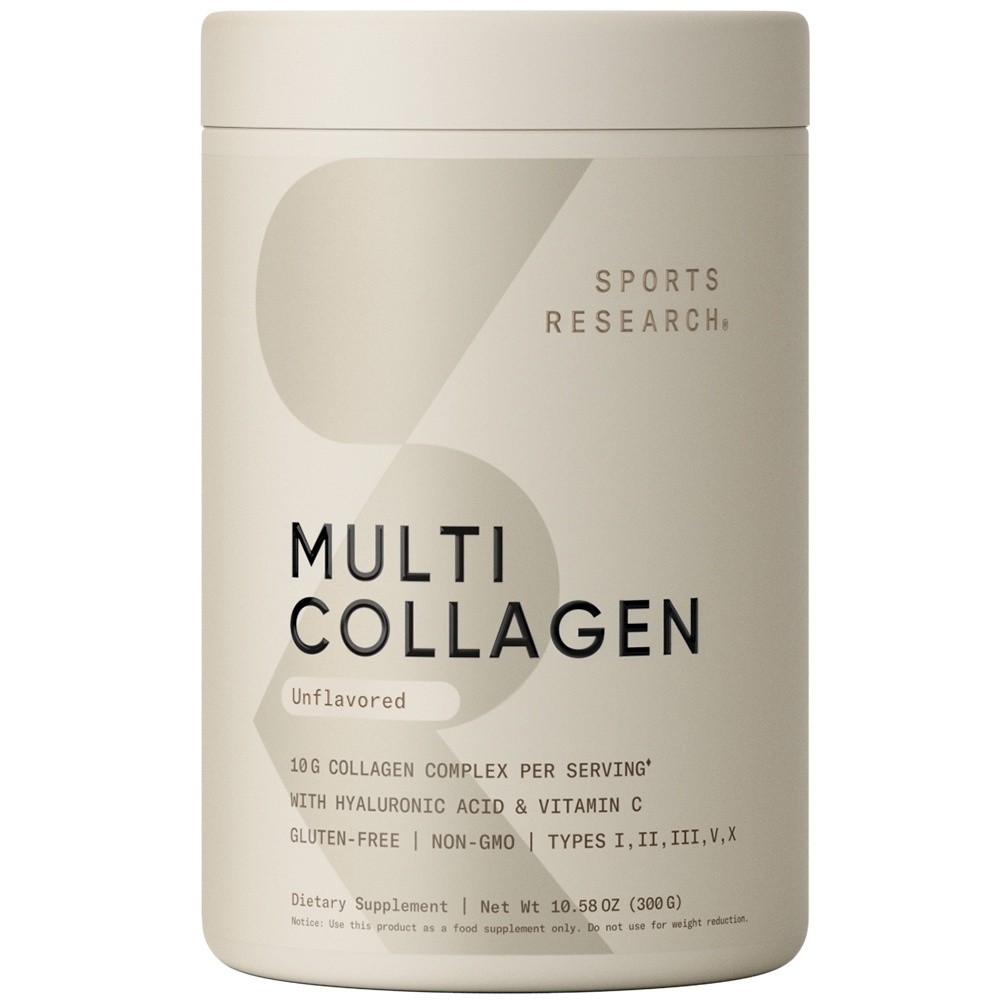 Multi Collagen Protein Powder (Type I, II, III, V, X) + Hyaluronic Acid + Vit. C