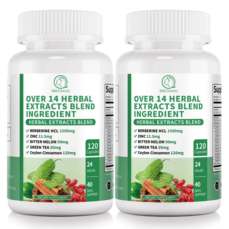 Berberine HCl 1500mg with Black Pepper – Blood Sugar Support, Metabolic & Immune