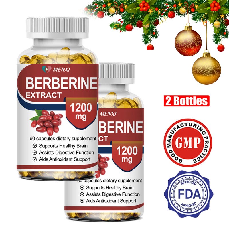 Premium Berberine HCL 1200mg High Potency Anti-inflammatory,Blood Sugar Support