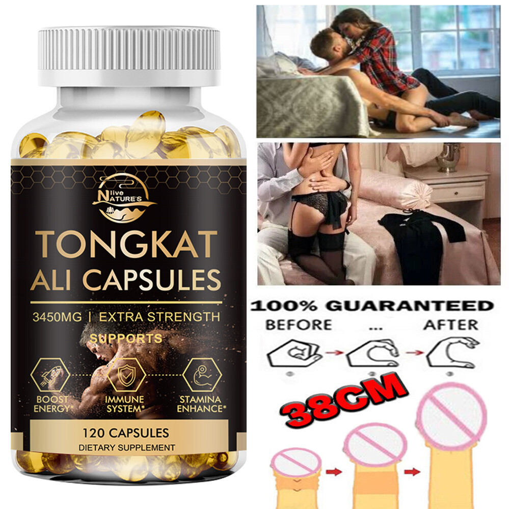 Male Enhancement Stamina Pills Performance Enhancer Men Supplement 120 Capsules