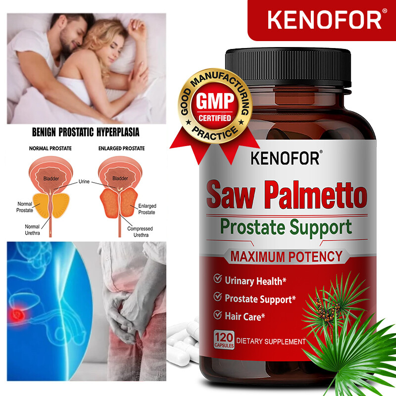 Saw Palmetto Capsules – Boost Strength,Energy & Stamina,Support Healthy Prostate