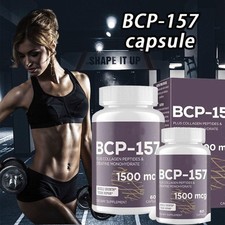 2X 157 Capsules, high|purity collagen peptide formula promotes muscle growth US