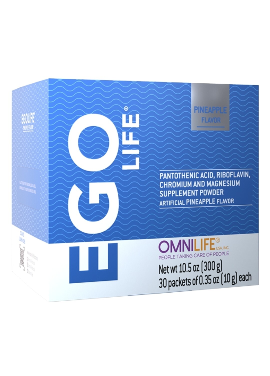 Ego LifeBox w/30 packets 300g OMNILIFE Pineapple